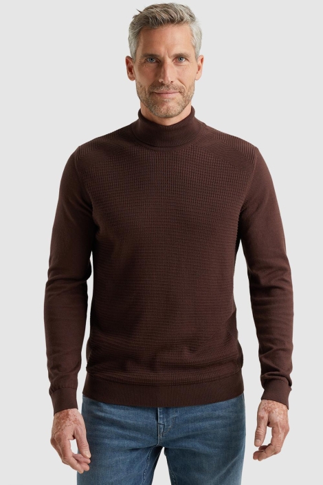 Vanguard roll neck pima cotton